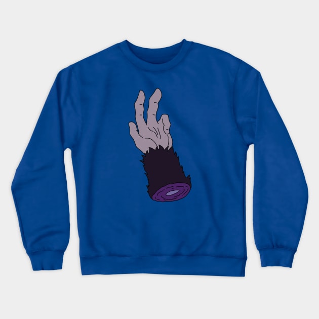 Monkey's hand Crewneck Sweatshirt by TeeAguss